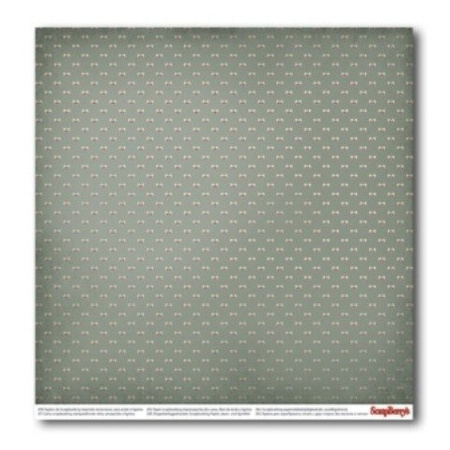 Papier do scrapbookingu dwustronny 30,5 x 30,5 cm BIRDS OF PARADISE 9 szt. ScrapBerry`s